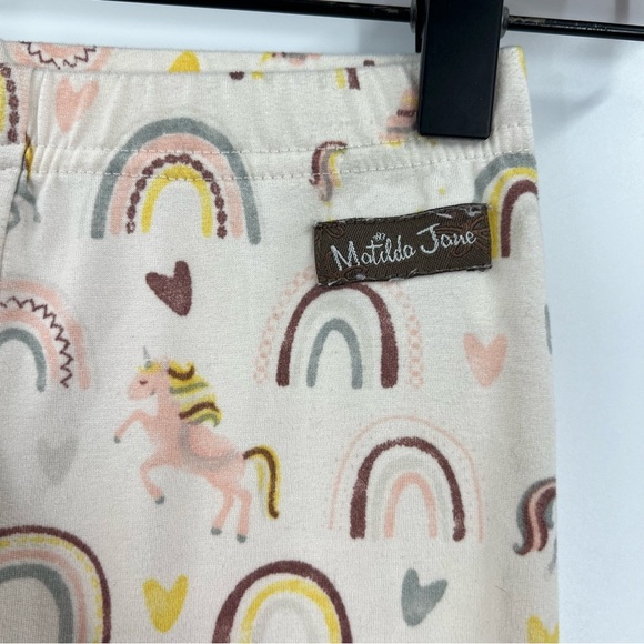 Matilda Jane Just Imagine Sutton Unicorns and Rainbows Jammies Pajama Set - Picture 5 of 10